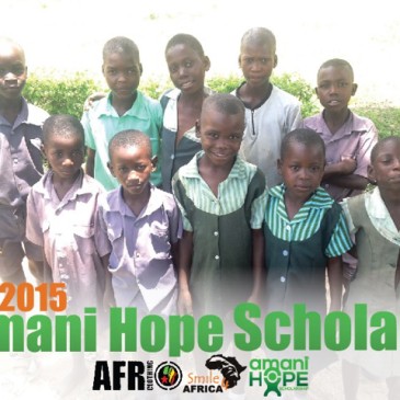 Meet the 2015 Amani Hope Scholars